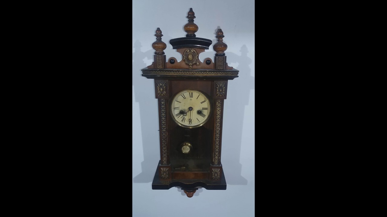 Antique Renaissance Junghans Wall Clock
