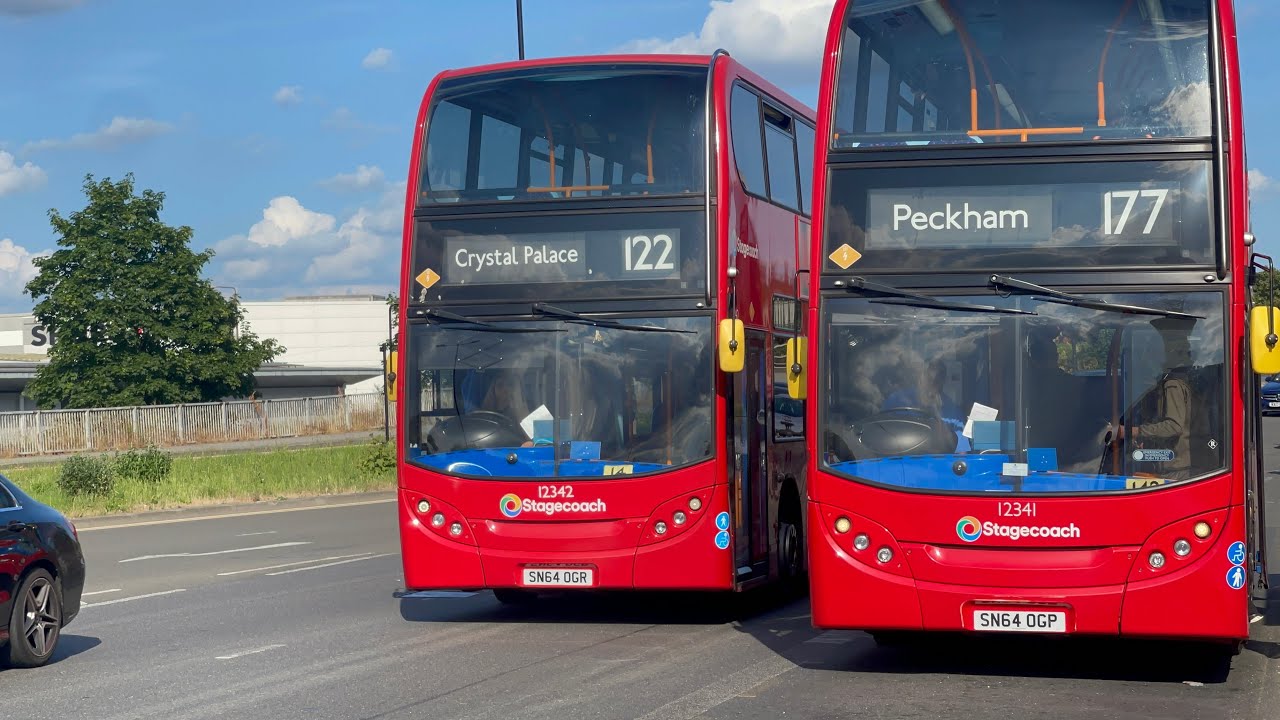 Shabby FRV - TFL Bus Route 122: Plumstead Bus Garage - Crystal Palace | E400H - Stagecoach!!