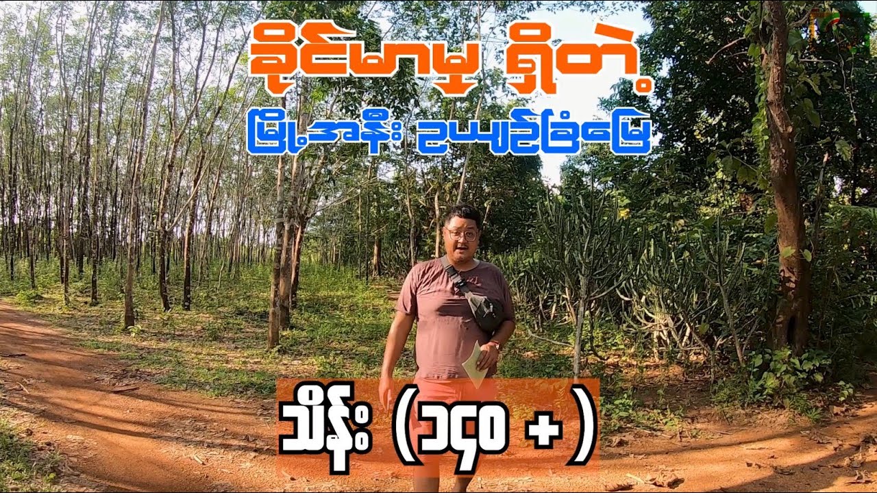 ဘားအံမြို့အနီး ဧကခြံ - သိန်း (၁၀၀) ကျော်