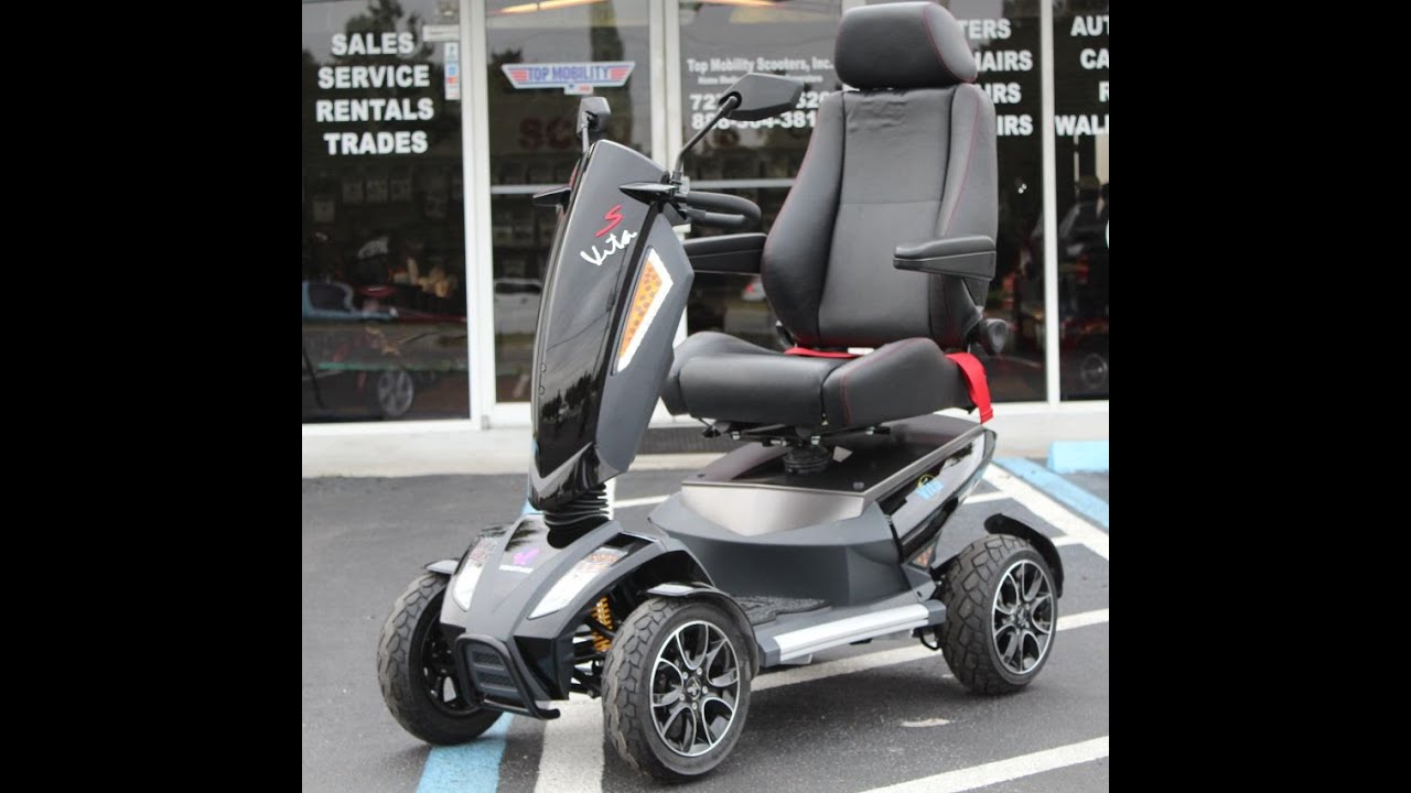 Heartway Vita Sport S12s Luxury Mobility Scooter at Top Mobility