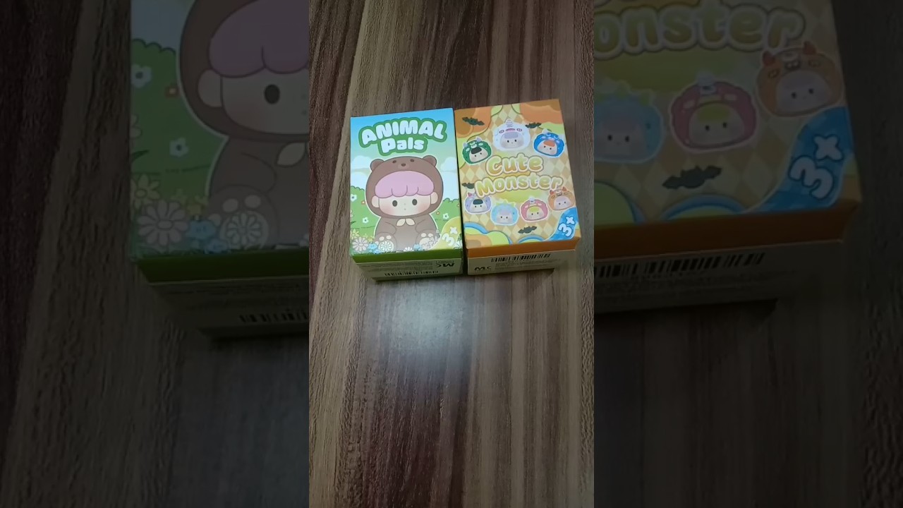 animal pals & cute monster #blindbox #monster