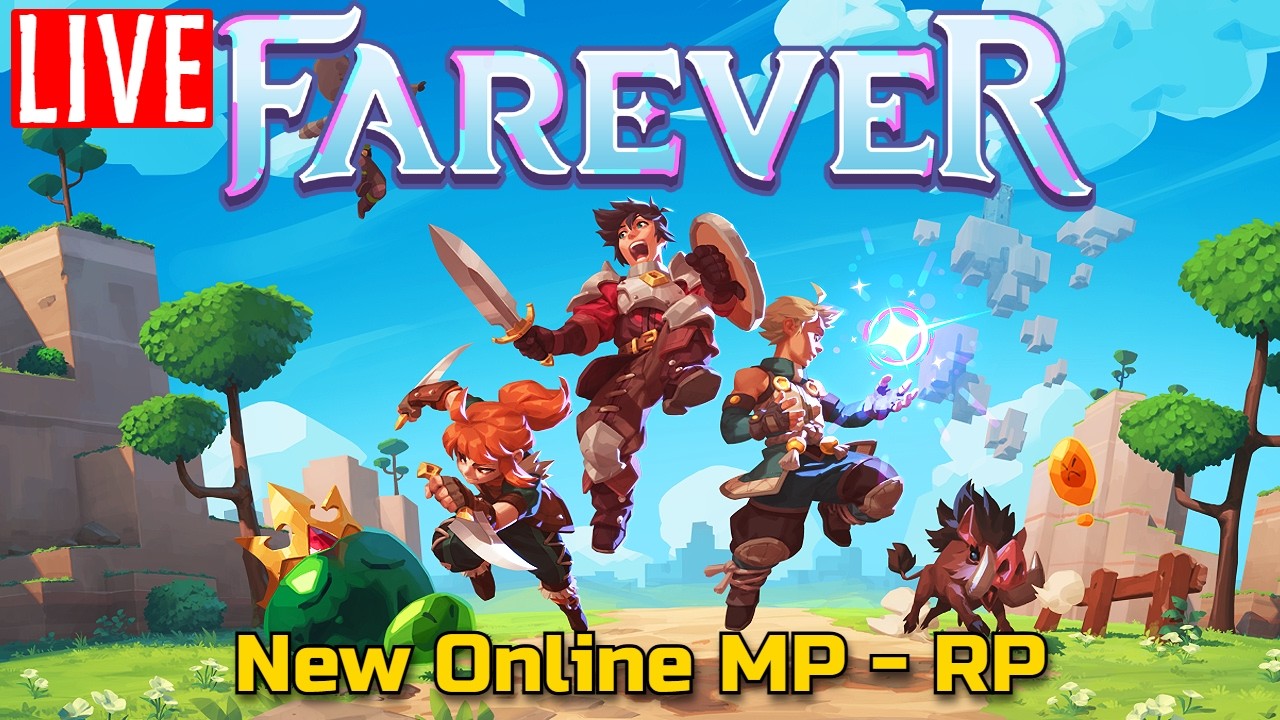 FAREVER - a new online multiplayer RPG by @Shiro_Games