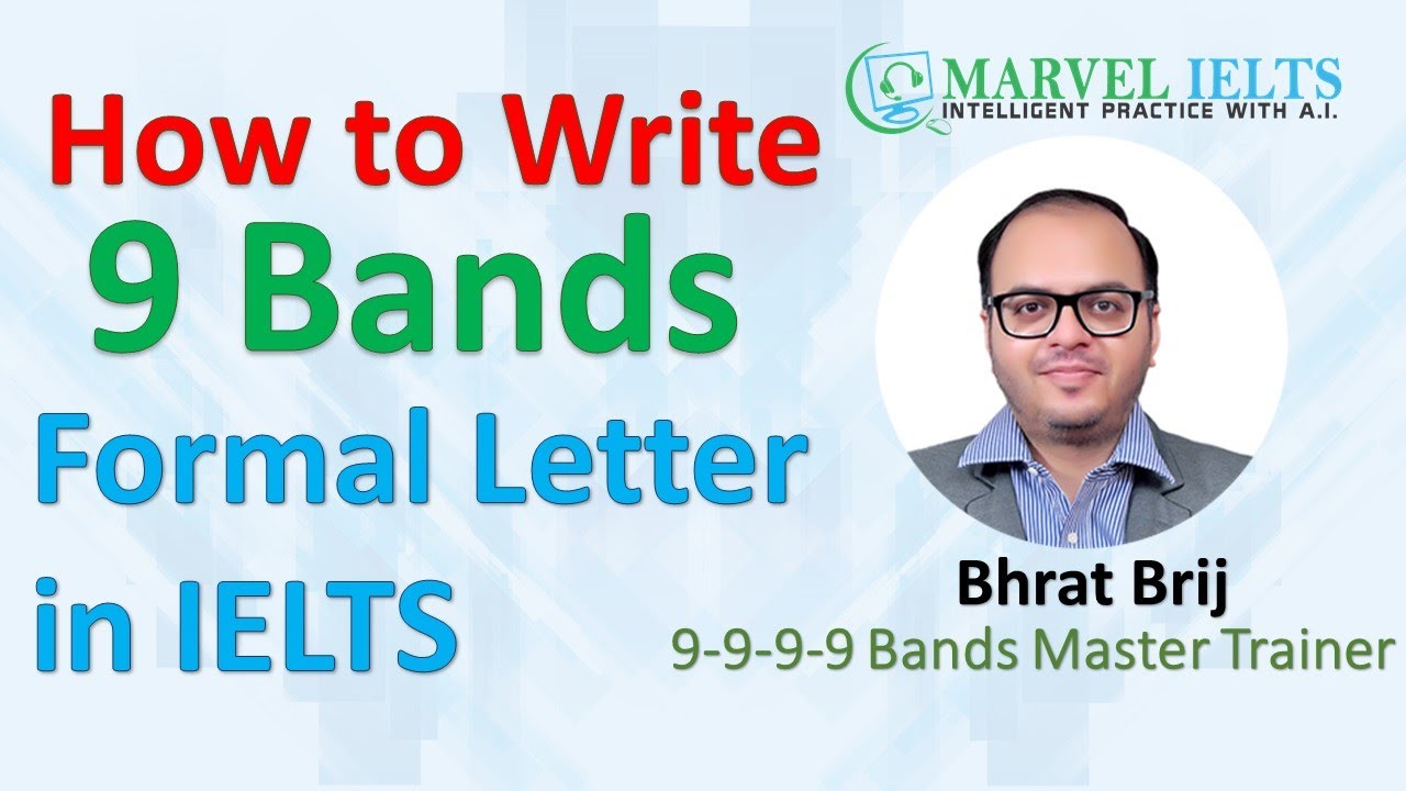 Writing Band 9 Formal Letter 🏆 in IELTS General Letter Writing Task 1 🎓