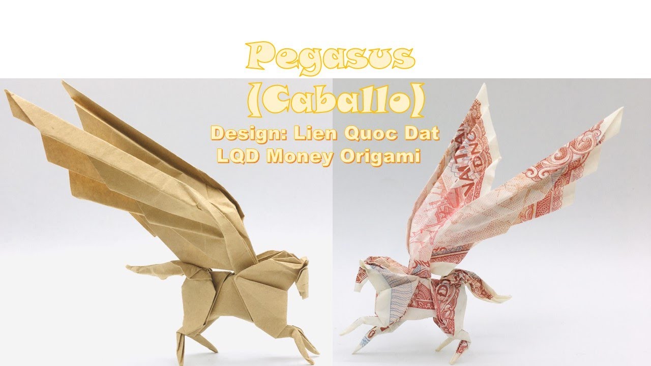 Pegasus - Caballo (Lien Quoc Dat) - LQD Money Origami