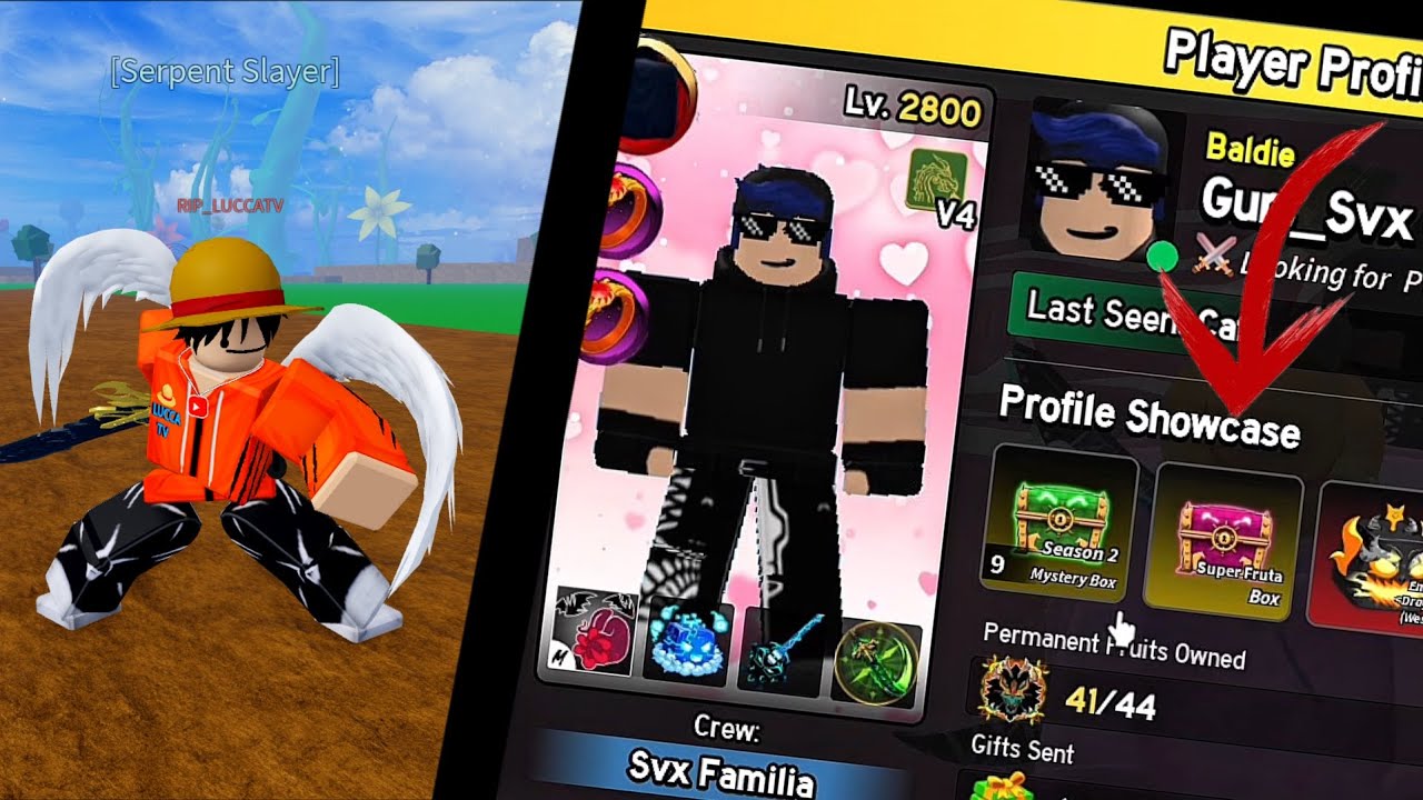 ANALISEI TUDO QUE TEM NA CONTA DE UMA LENDA DO BLOX FRUITS SVX!!!
