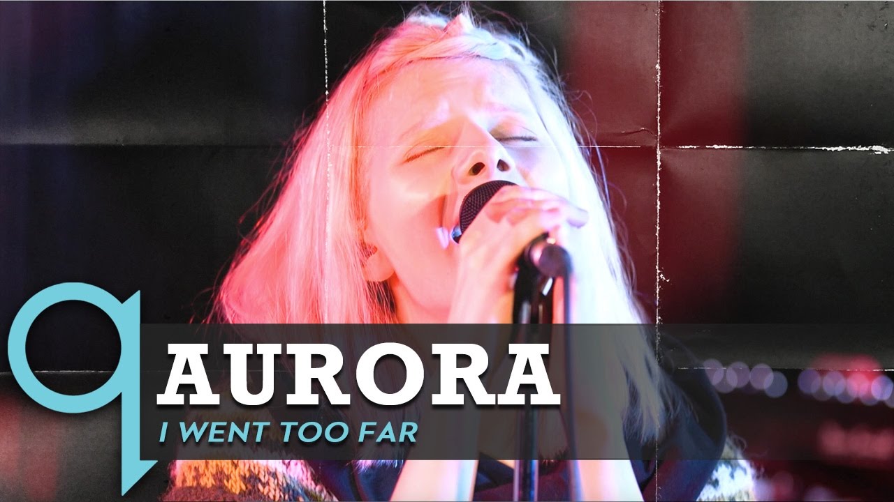 Aurora Performs I Went Too Far LIVE In studio q