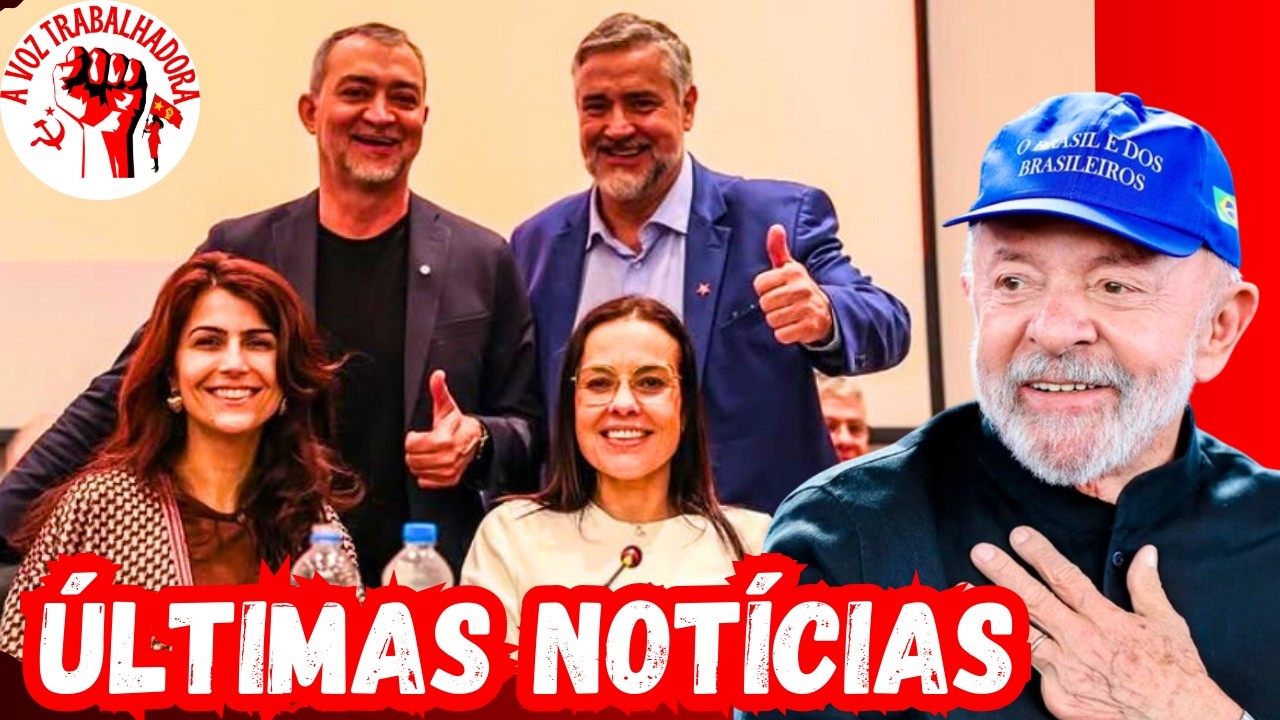 JULIANA BRIZOLA e EDEGAR PRETTO, O PALANQUE DE LULA NO RIO GRANDE DO SUL