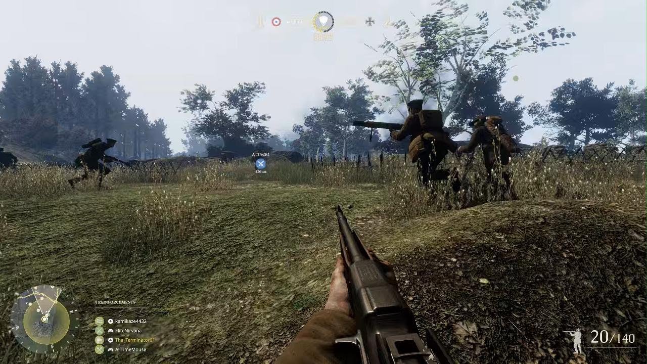First taste of action on VERDUN with TonyV