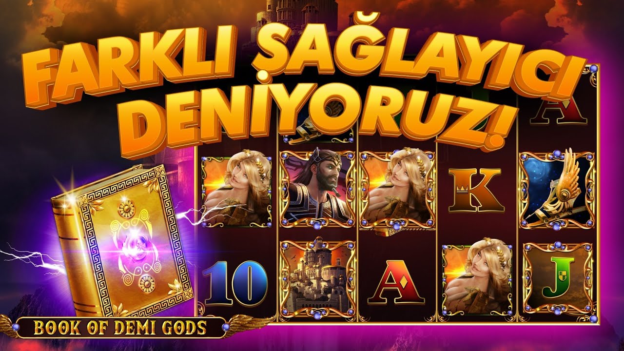 SLOT OYUNLARI ⭐ BOOK OF DEMI GODS 4 ⭐ KÜÇÜK KASA İLE OYUNU DENİYORUZ 