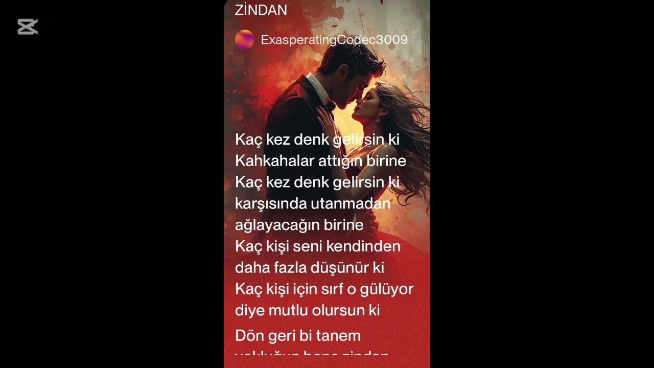 ZİNDAN - SÖZ : ASLAN 