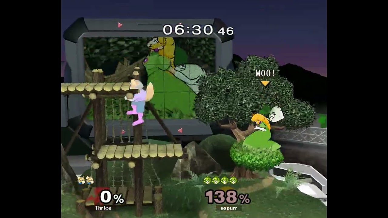 Panic! At the Top Plat #3 - Melee Singles LR2 – Thrice ⟮Fox⟯ vs espurr ⟮Peach⟯