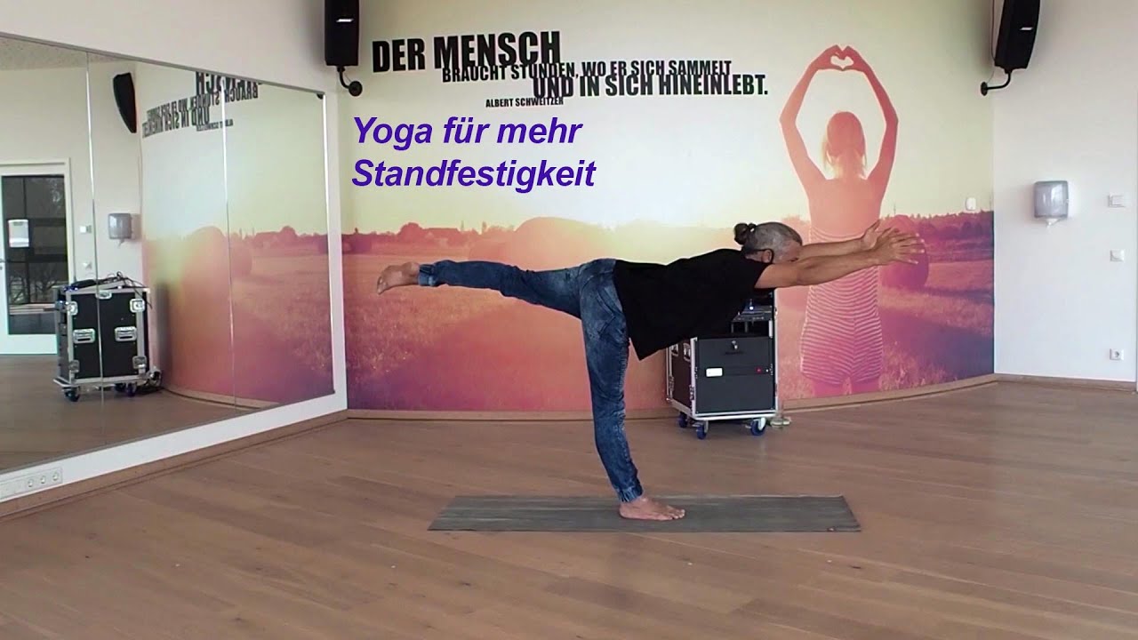 Yoga f&uuml;r mehr Standfestigkeit