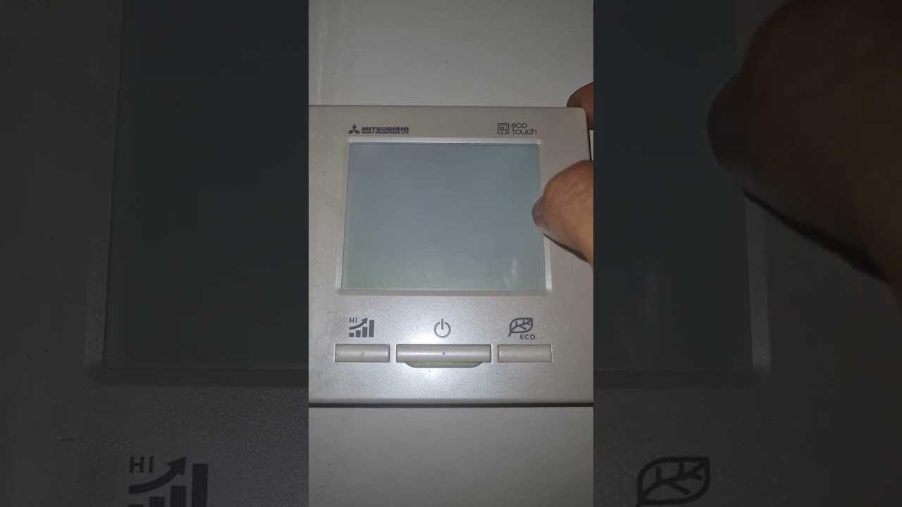 TERMOSTATO ECO TOUCH MITSUBISHI HEAVY INDUSTRIES PRESION ESTÁTICA