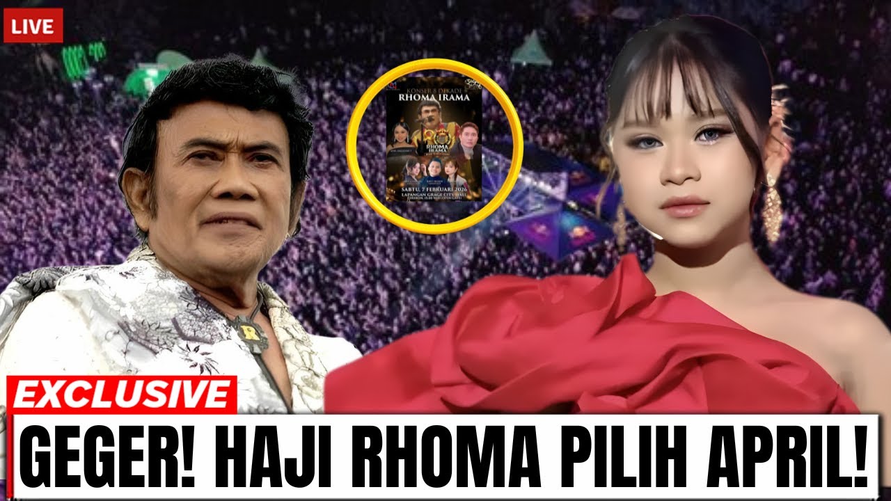 GEGER‼️April Cirebon Resmi Dipilih Rhoma Irama Jadi Tamu Spesial Konser 80 Tahun, Fans Geger! 👑