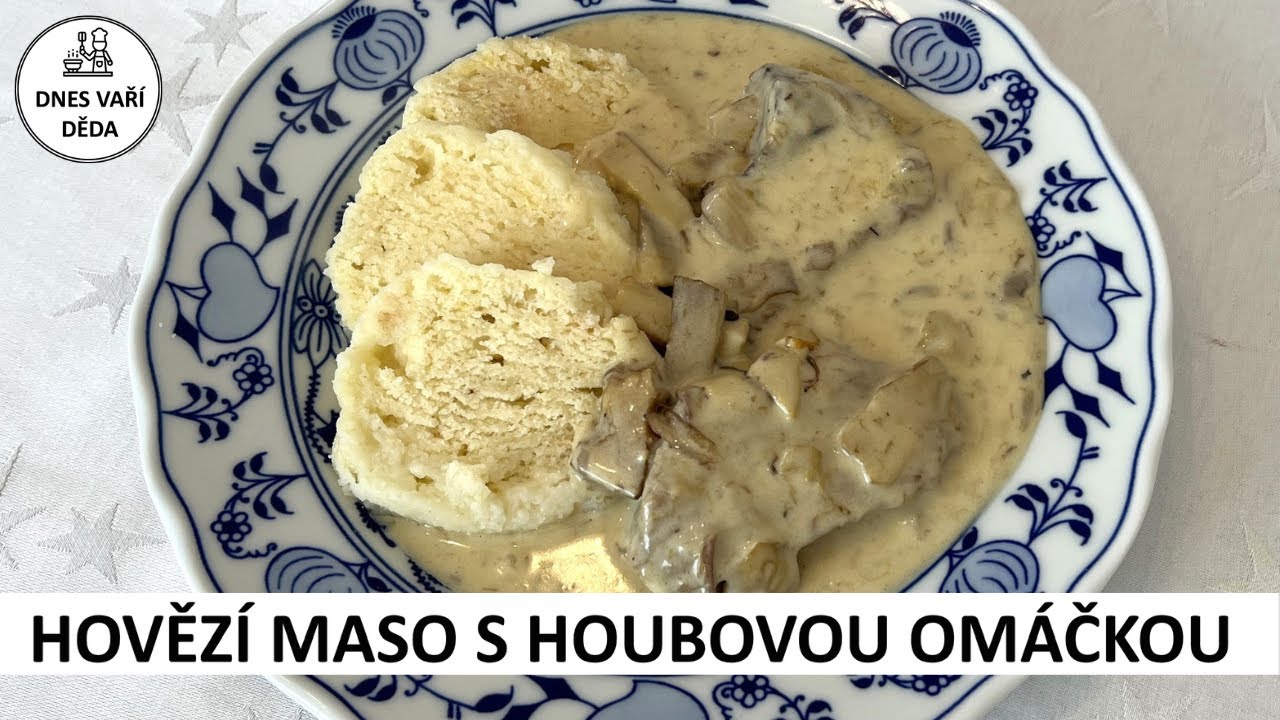 Hovězí maso s houbovou omáčkou | Josef Holub