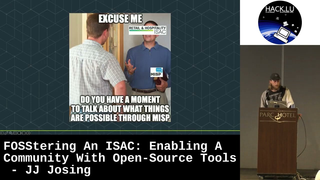 FOSStering An ISAC  -Enabling A Community With Open Source Tools