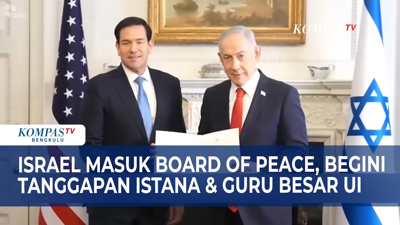Israel Masuk Board of Peace, Begini Tanggapan Istana & Guru Besar UI