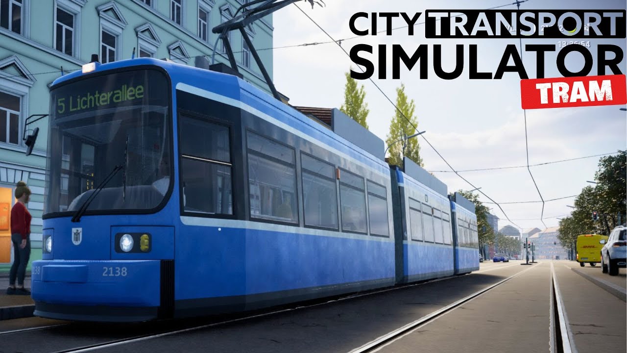Münchener R2.2b & eine neue Linie | CITY TRANSPORT SIMULATOR: TRAM #4