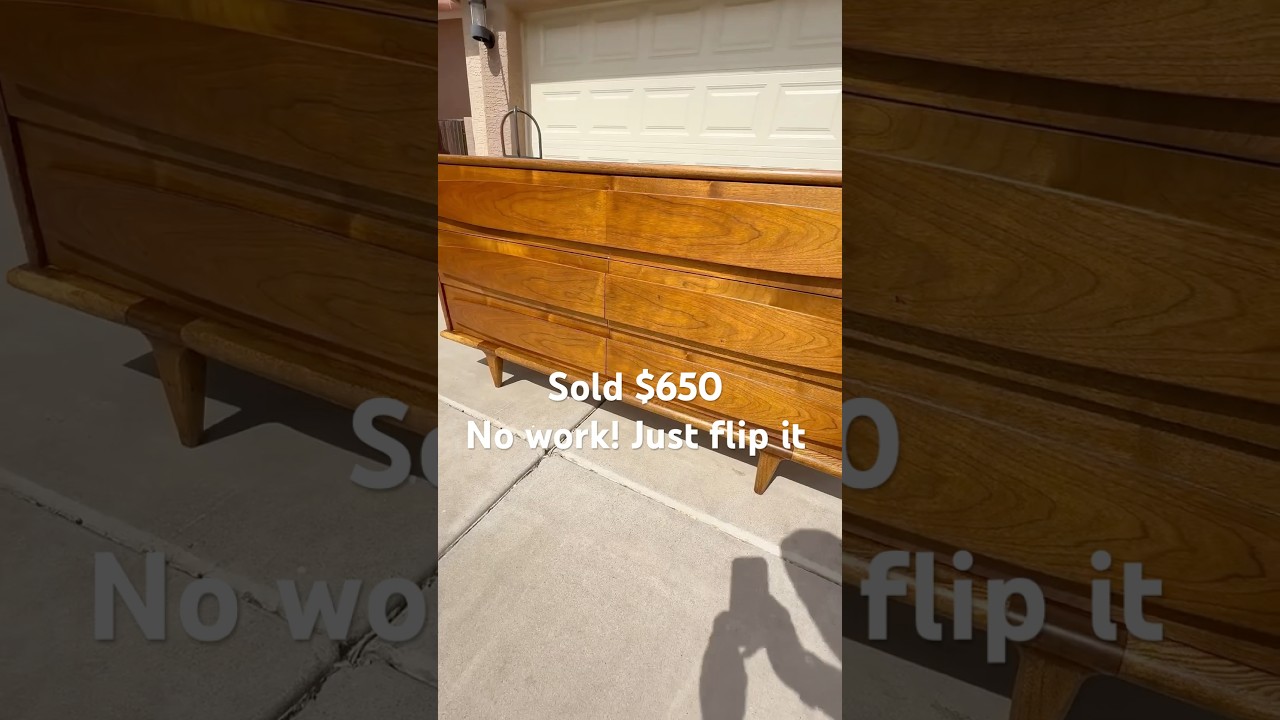 Quick furniture flip for profit! #easy #quickandeasy #money #sidehustle