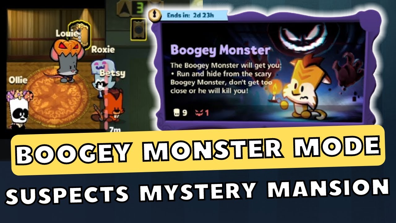 FASTEST MATCH IN BOOGEY MONSTER - Suspects: Mystery Mansion (S6)