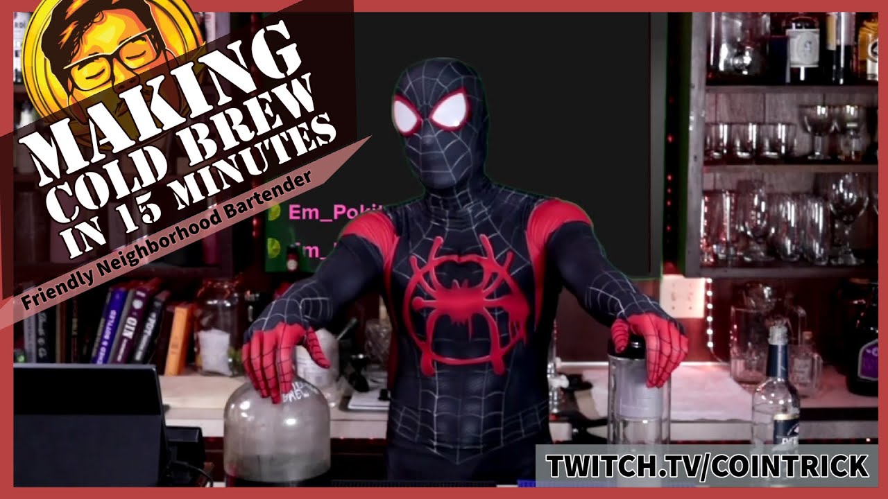 Making Cold Brew Coffee in 15 minutes! Pookin Cold Brew Maker | Cointricktwitch