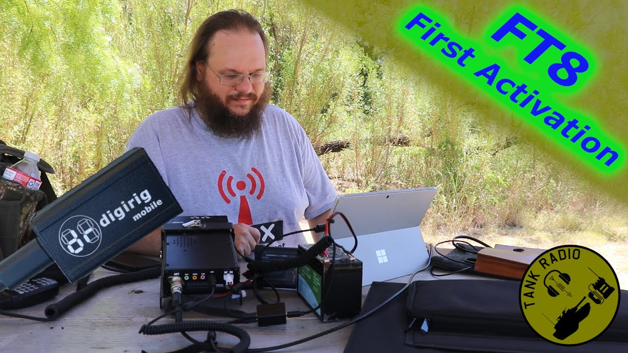 My First Digi Rig FT8 POTA Activation