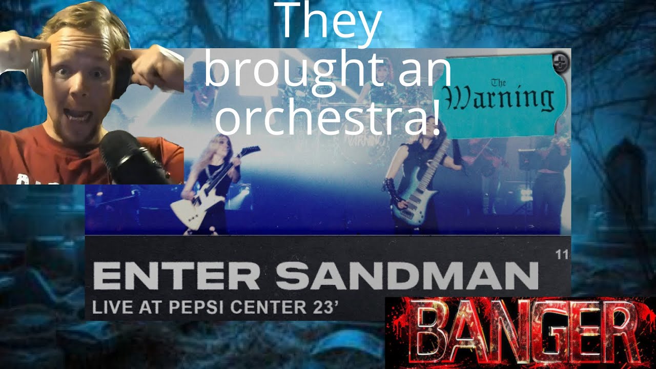 Tribute! Shredder reacts to The Warning, Enter Sandman.