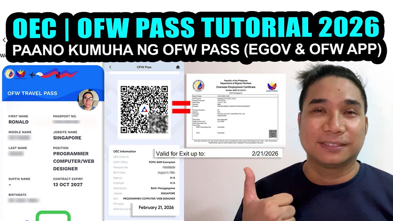 Paano Kumuha ng OFW Pass 2026 | OFW Pass Registration Tutorial 2026