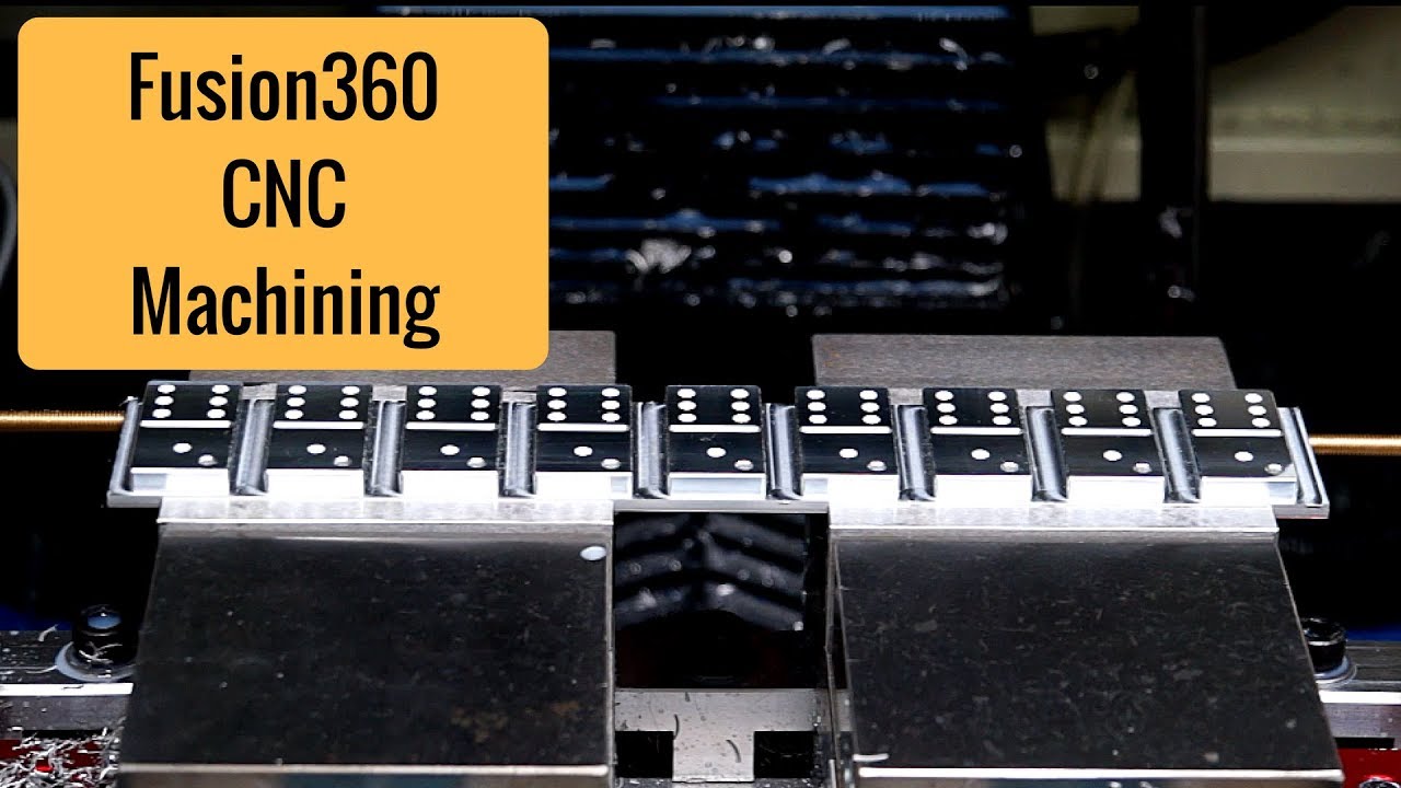 Fusion 360 CNC Machined Dominoes Pt.1