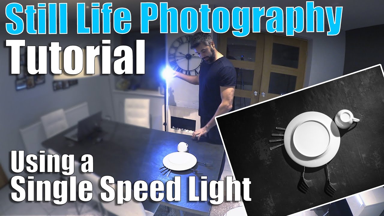 Single light for a GREAT SHOT: Still Life Photography Tips and Tricks
