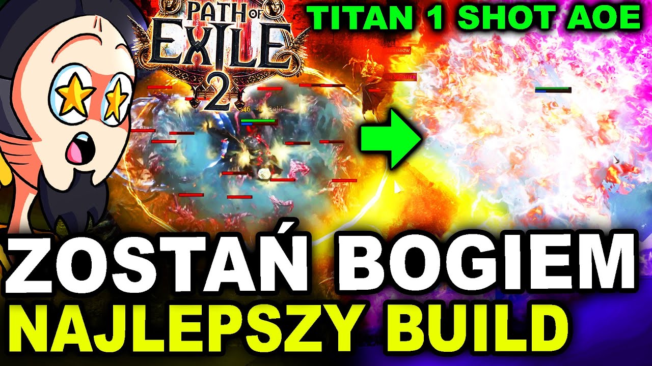 NAJSILNIEJSZY BUILD TYTANA w Path of Exile 2 - 1 SHOT BOSS i T18 MAP CLEAR Poradnik od A do Z