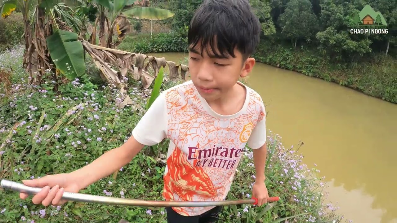 Ngày 27 tết cùng các cháu đi câu cá cho dịp tết 