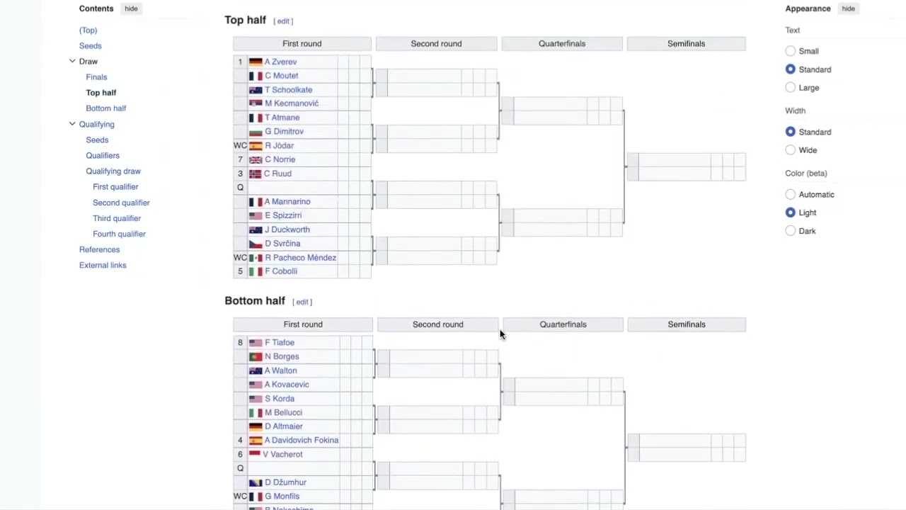 ATP Acapulco: Draw Reaction + Predictions