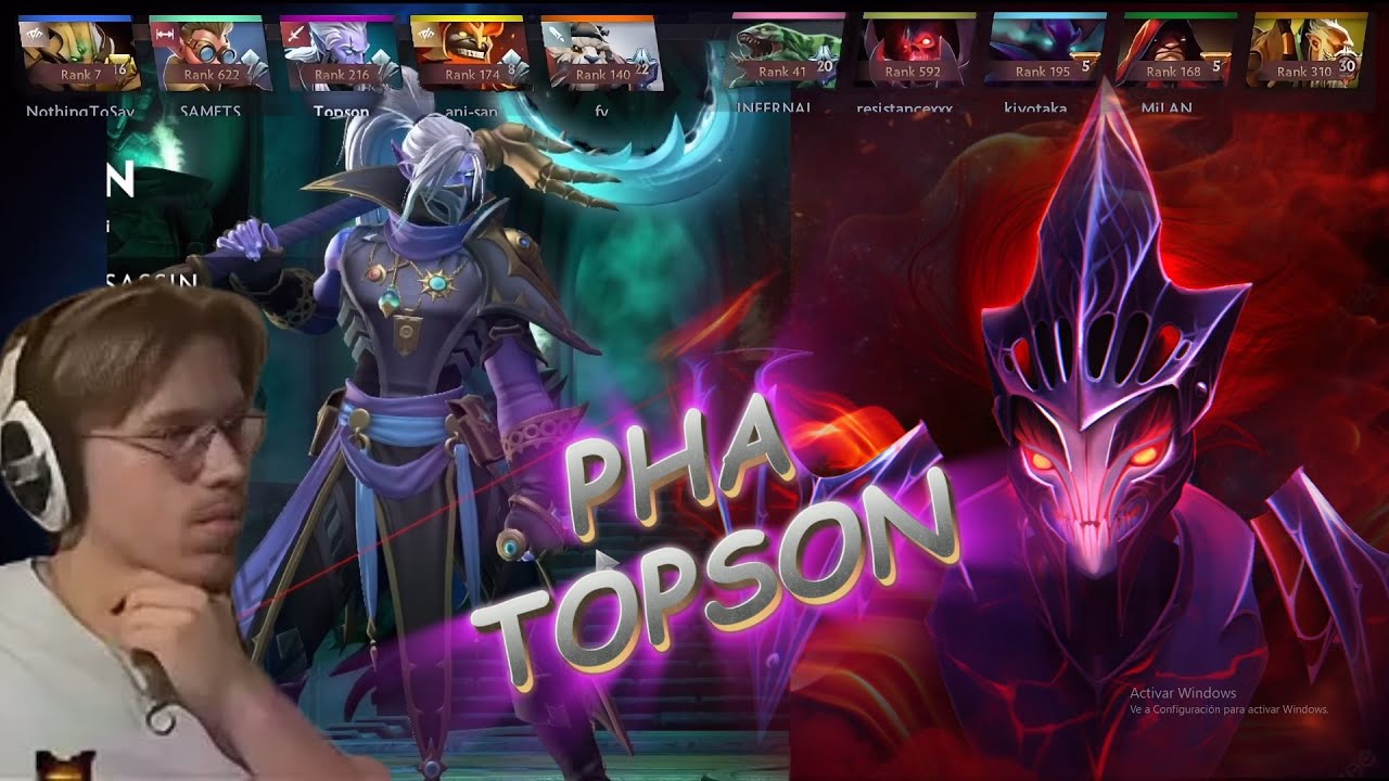 phantom assassin de topson: ENTRÓ A COBRAR VIDAS