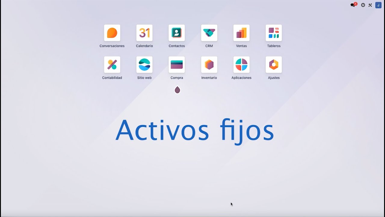 Odoo - Activos fijos