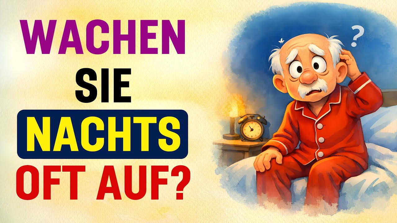 Wachen Sie nachts oft auf? Die 7 häufigsten Ursachen und Lösungen