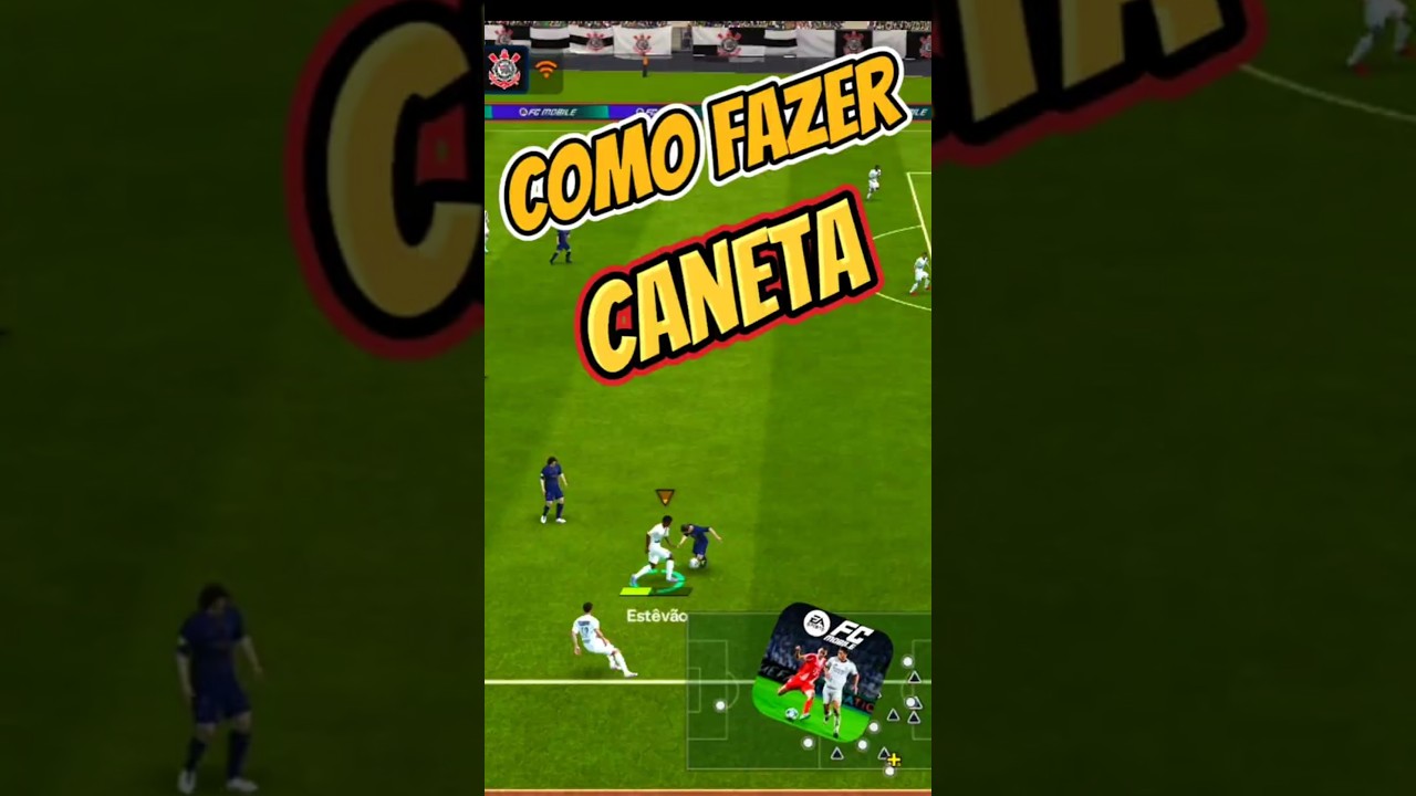 Como DAR CANETA no FC Mobile 26 (Tutorial R&aacute;pido!)