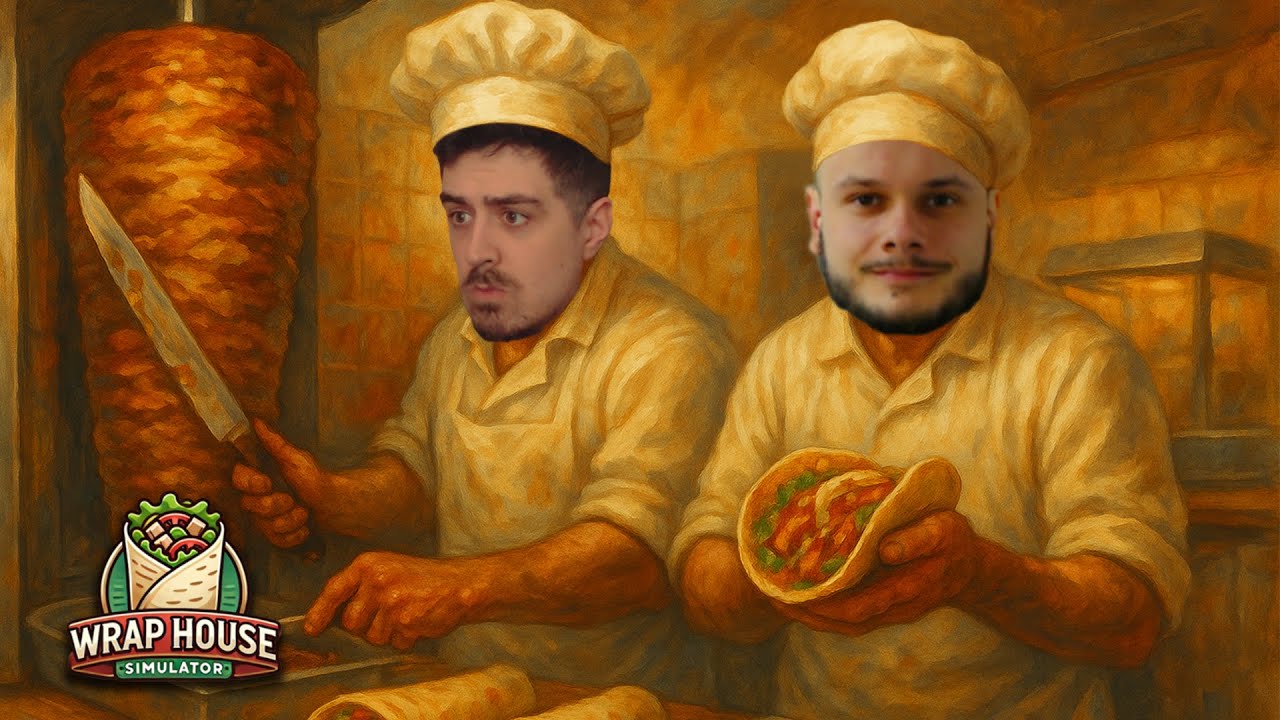 NEJRYCHLEJŠÍ KEBABÁŘI V OKOLÍ?! 🔥🌯| WRAP HOUSE SIMULATOR, W/@astatoro2105