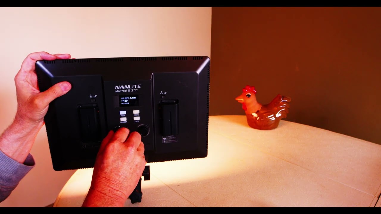 Unboxing & Demonstration of the Nanlite MixPad II 27C RGBWW LED Panel Light Panel