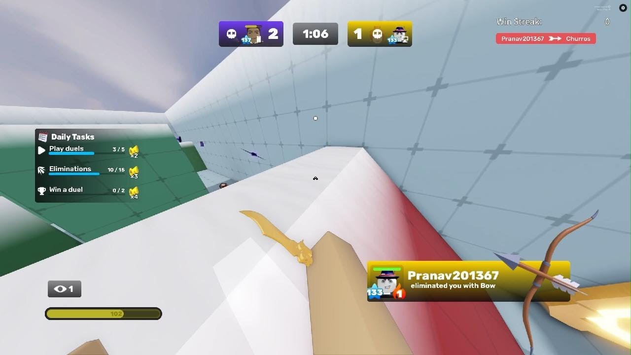 Playing  2vr2