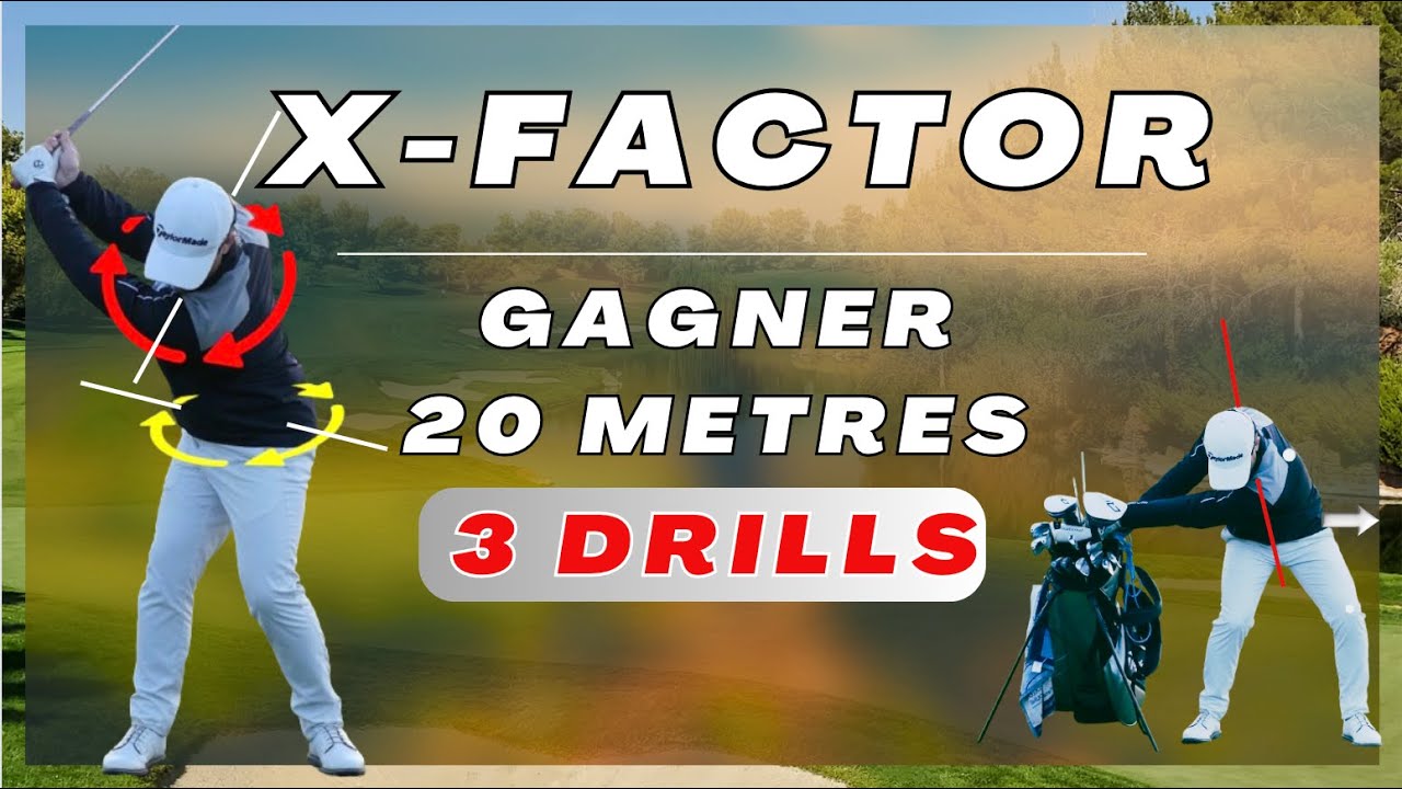 Gagner de la distance avec le X-Factor, secret de votre vitesse de swing !