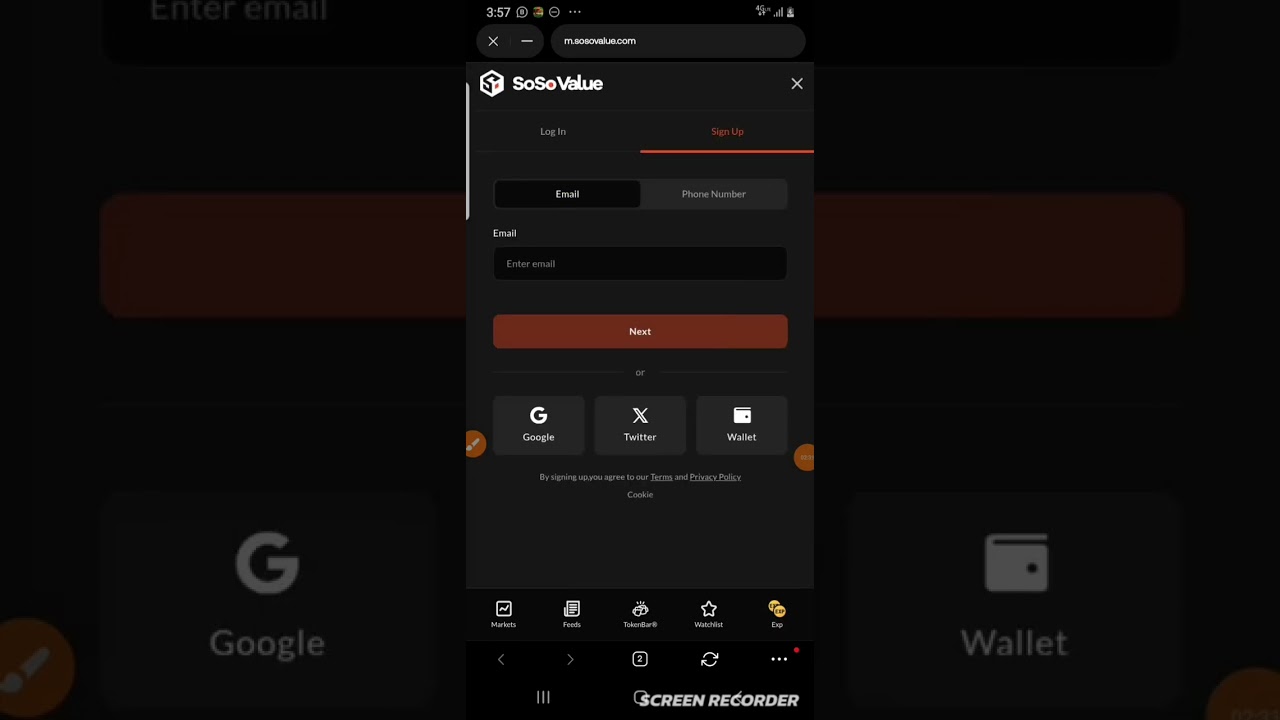 how to connect your wallet on sosovalue airdrop using okx web3 wallet