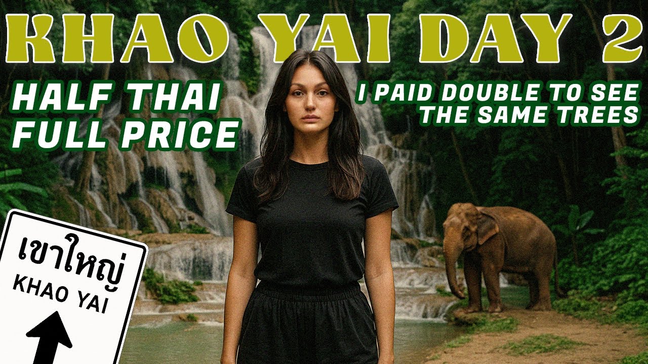 Khao Yai Thailand 2025 | Elephants, Waterfalls & Tourist Tax in Khao Yai National Park