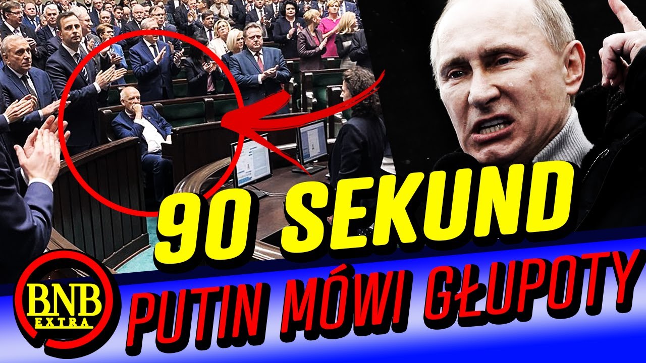 KORWIN OBURZYŁ WSZYSTKICH POSŁ&Oacute;W! CHODZI O PUTINA | 90 SEKUND