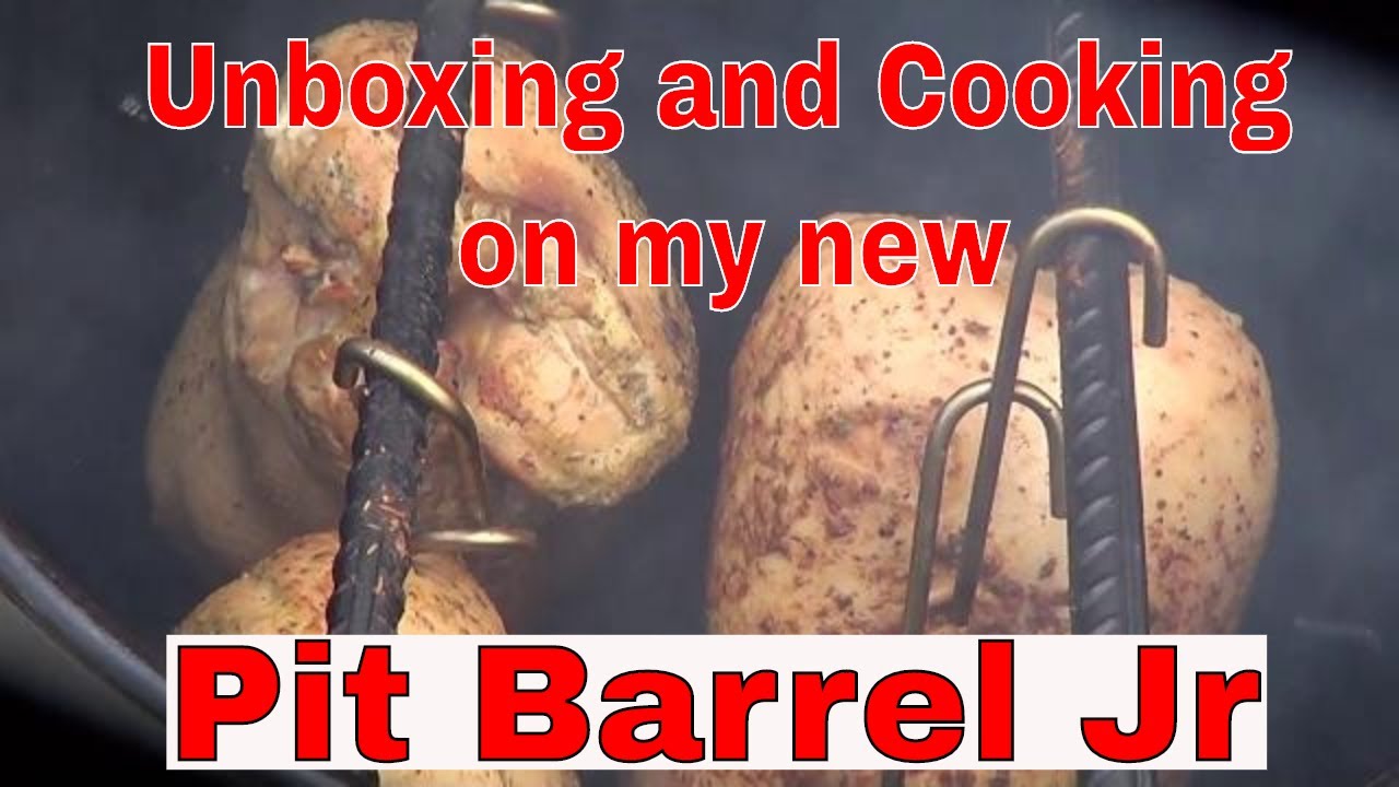 Unboxing and Cooking on my new Pit Barrel Jr