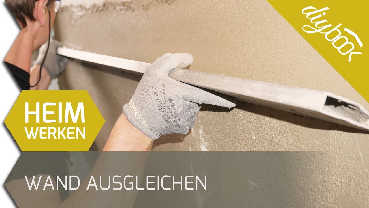 Wand ausgleichen