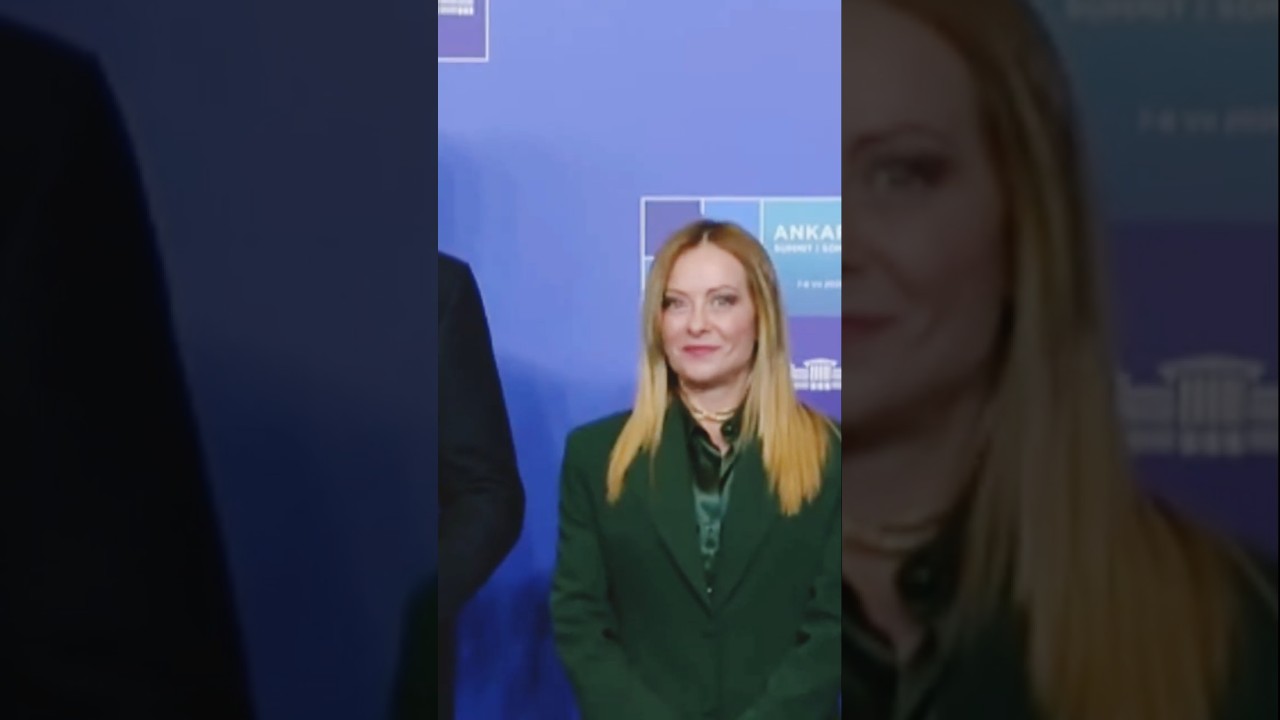 Giorgia Meloni | NATO Summit | Turkey | Italy  #shorts #GiorgiaMeloni #NATO #Italy #Turkey #Short 🔥🔥