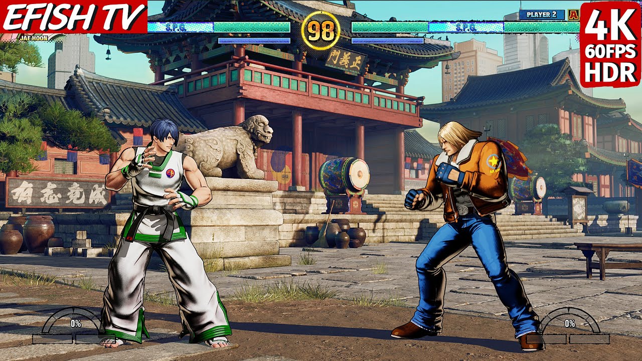 New fighter arrived! Kim Jae Hoon vs Terry Bogard (Hardest AI) - Fatal Fury: CotW