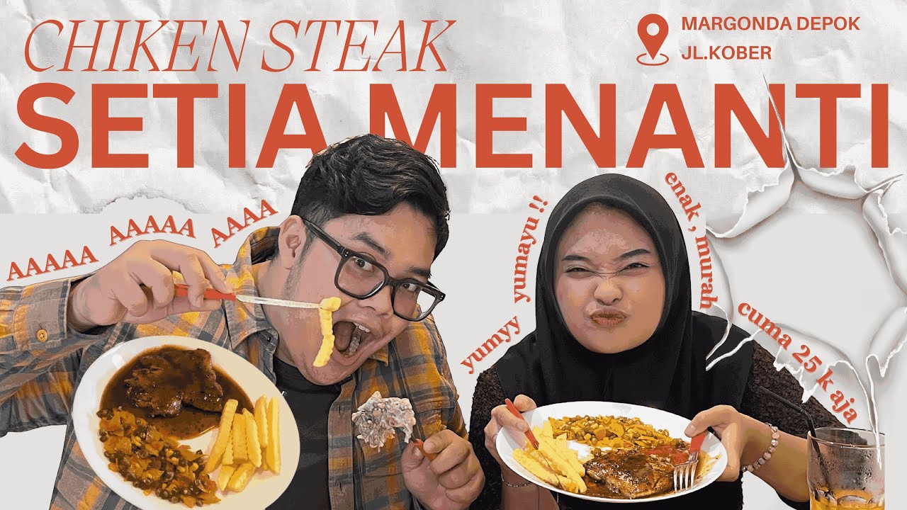 CHICKEN STEAK 20 RIBUAN DI DEPOK??! GAK MUNGKIN GAK ENAKK! REVIEW JUJUR BY YUMAYU
