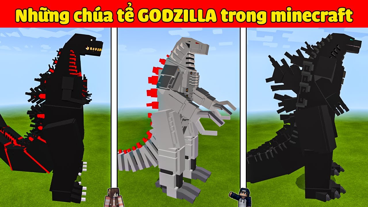 bqThanh và Ốc Phát Hiện Ra Những Dạng Quái Vật GODZZILLA Biến Dị Siêu Khủng Trong Minecraft